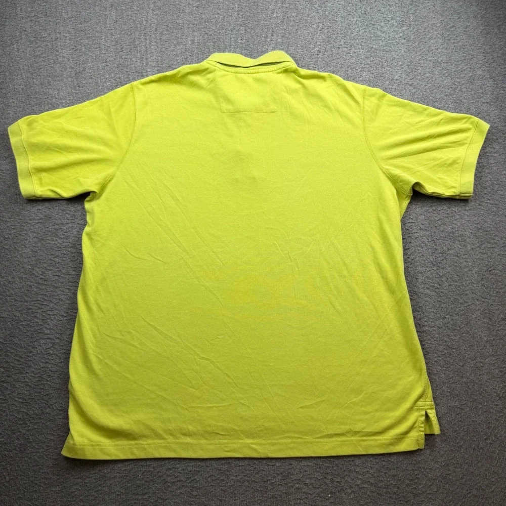 Nike ACG Polo Shirt Men's‎ XL Lime Green NikeFIT Dry Short Sleeve Performance